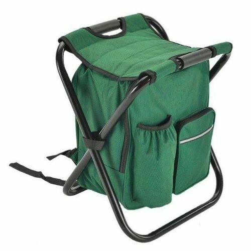 Portable Folding Backpack Chair Camping Stool Cooler Bag Rucksack Beach Fishing 150kg load comb 5