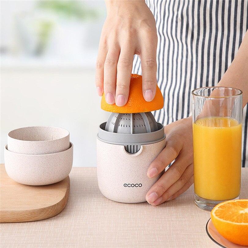 Ecoco Manual Lemon Juicer Hand Orange Squeezer Fruit Citrus Kitchen Plastic Tool Capacity Machine 5