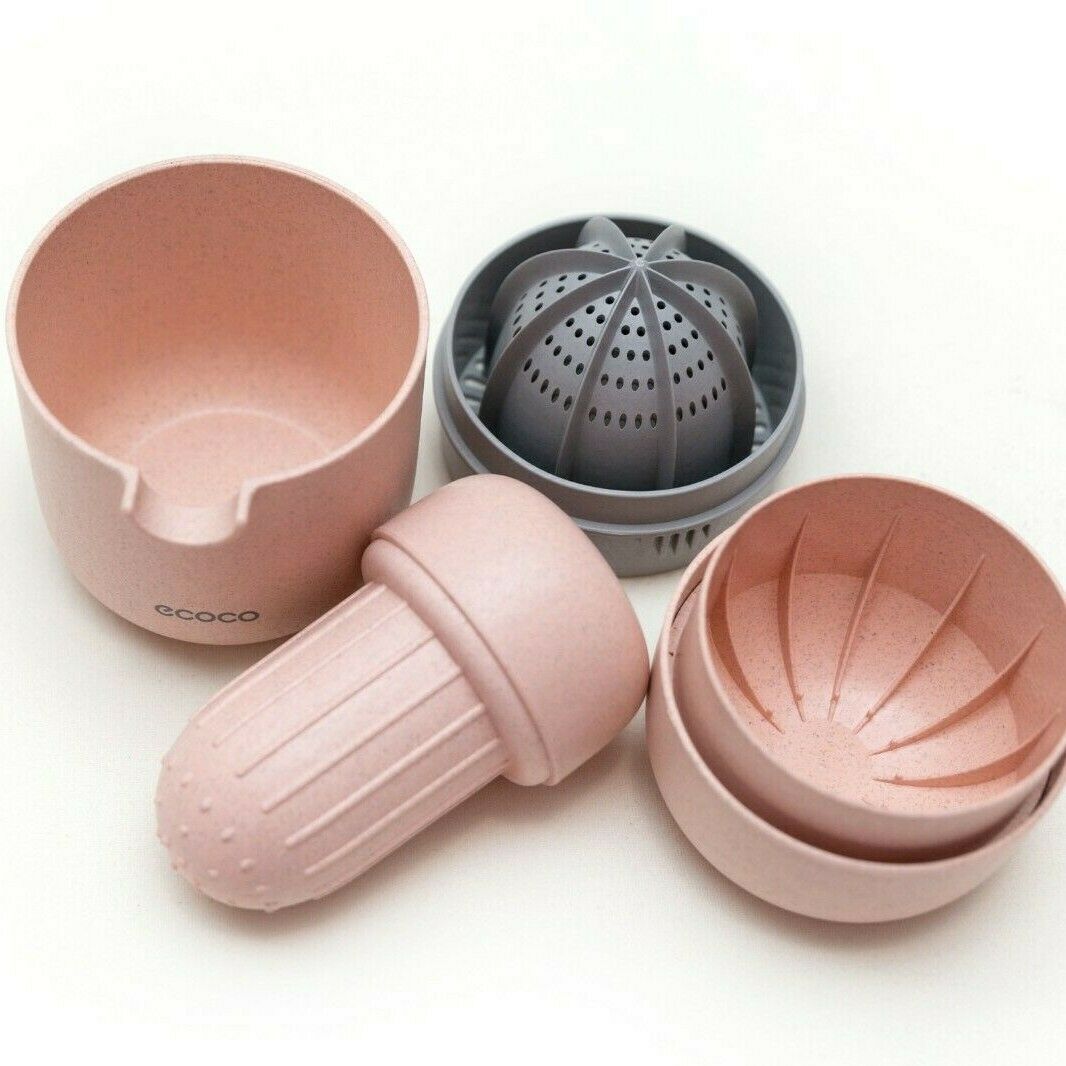 Ecoco Manual Lemon Juicer Hand Orange Squeezer Fruit Citrus Kitchen Plastic Tool Capacity Machine 8