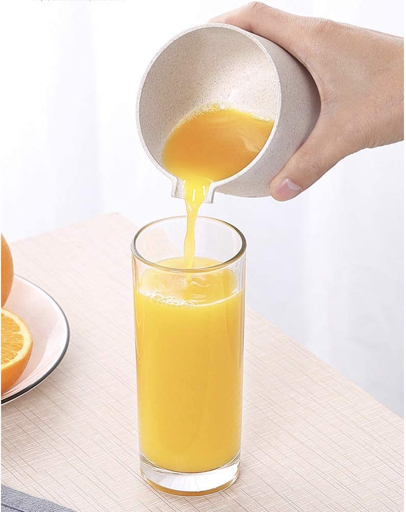 Ecoco Manual Lemon Juicer Hand Orange Squeezer Fruit Citrus Kitchen Plastic Tool Capacity Machine 12
