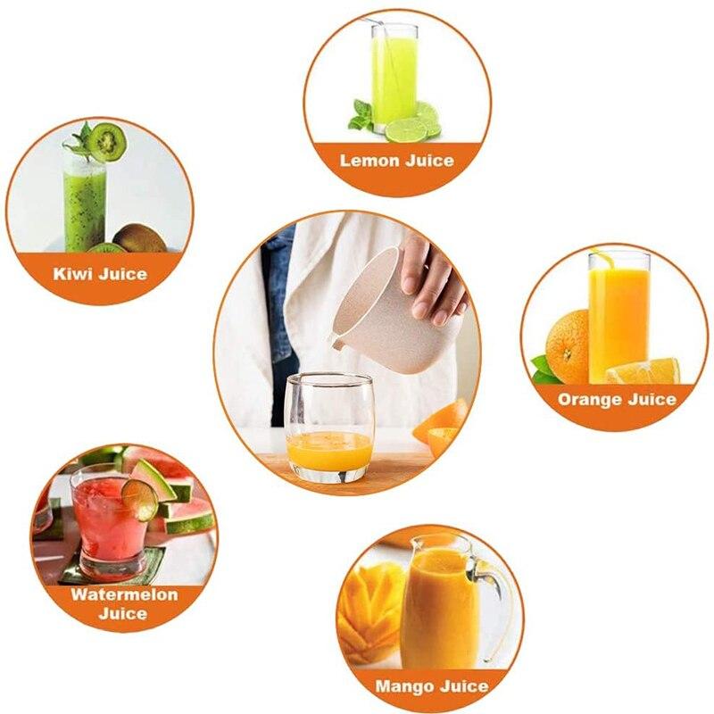 Ecoco Manual Lemon Juicer Hand Orange Squeezer Fruit Citrus Kitchen Plastic Tool Capacity Machine 13