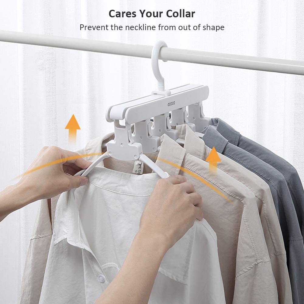 Magic Hanger Space Saving Multifunctional Clothes Coat Hanger Dryer Laundry Drying Rack Airer Clothes Horse Grey 7