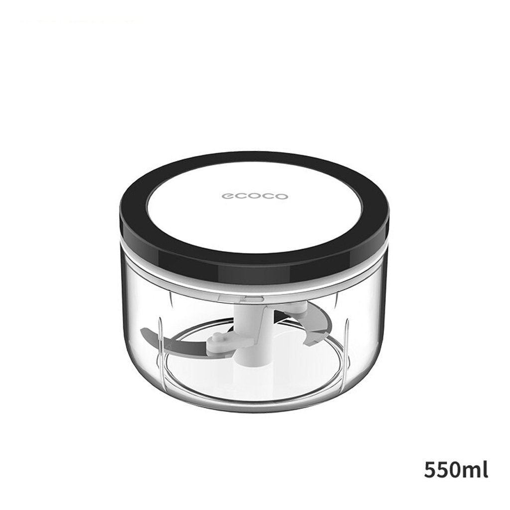 Ecoco 3 Sizes Cutter Set Easy Chopper Mincer Mixer Slicer Dicer Blender Shredder For Onion Garlic Black 10