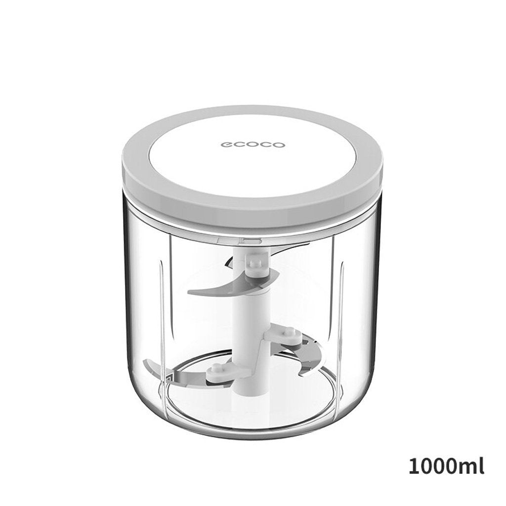 Ecoco 3 Sizes Cutter Set Easy Chopper Mincer Mixer Slicer Dicer Blender Shredder For Onion Garlic Grey 10