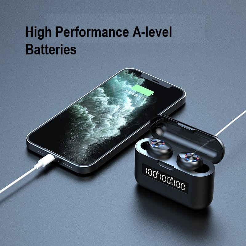 Wireless Bluetooth 5.1 Earphones Headphones Earbuds Headset 3