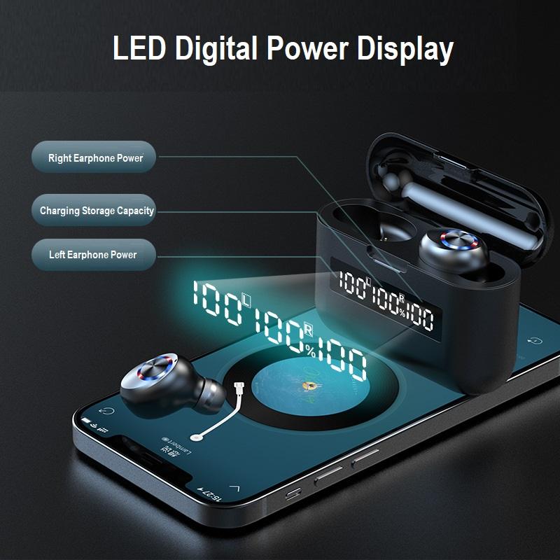 Wireless Bluetooth 5.1 Earphones Headphones Earbuds Headset 5