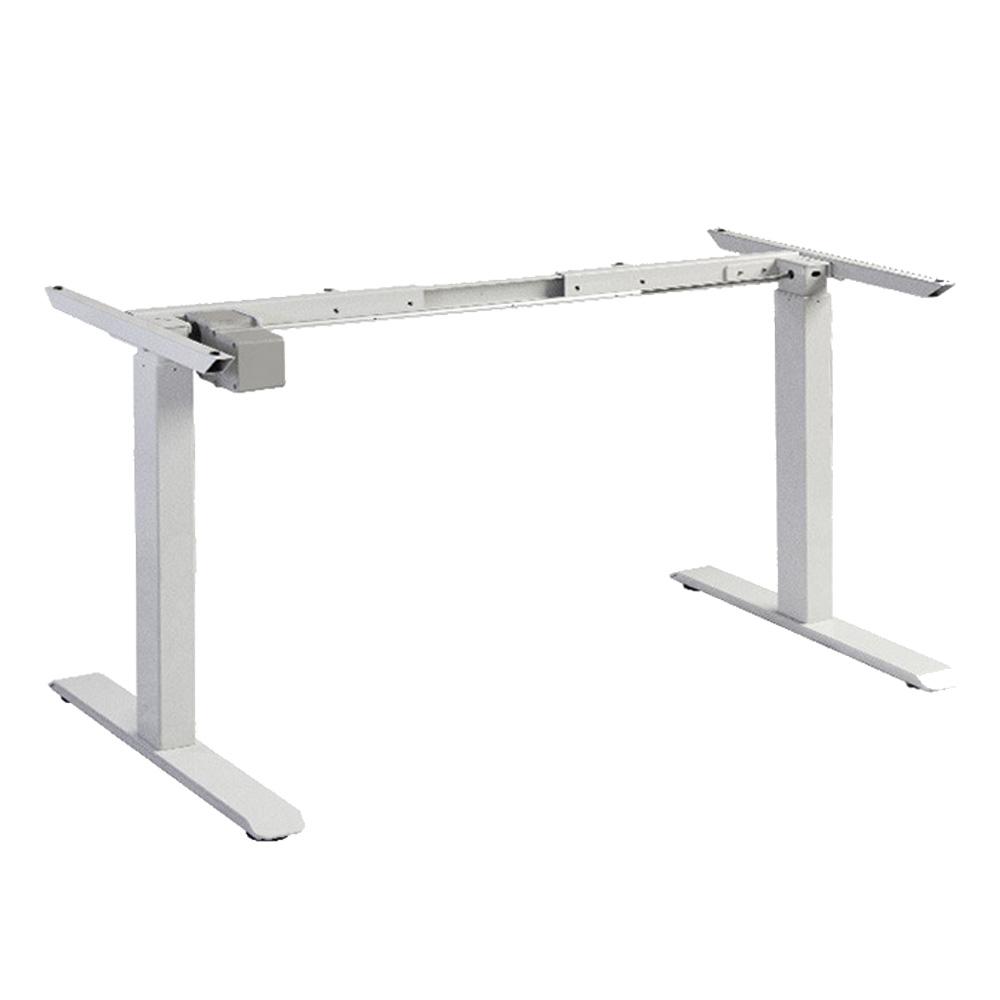 Standing Desk Height Adjustable Sit Stand Motorised Single Motor Frame Only Black 9