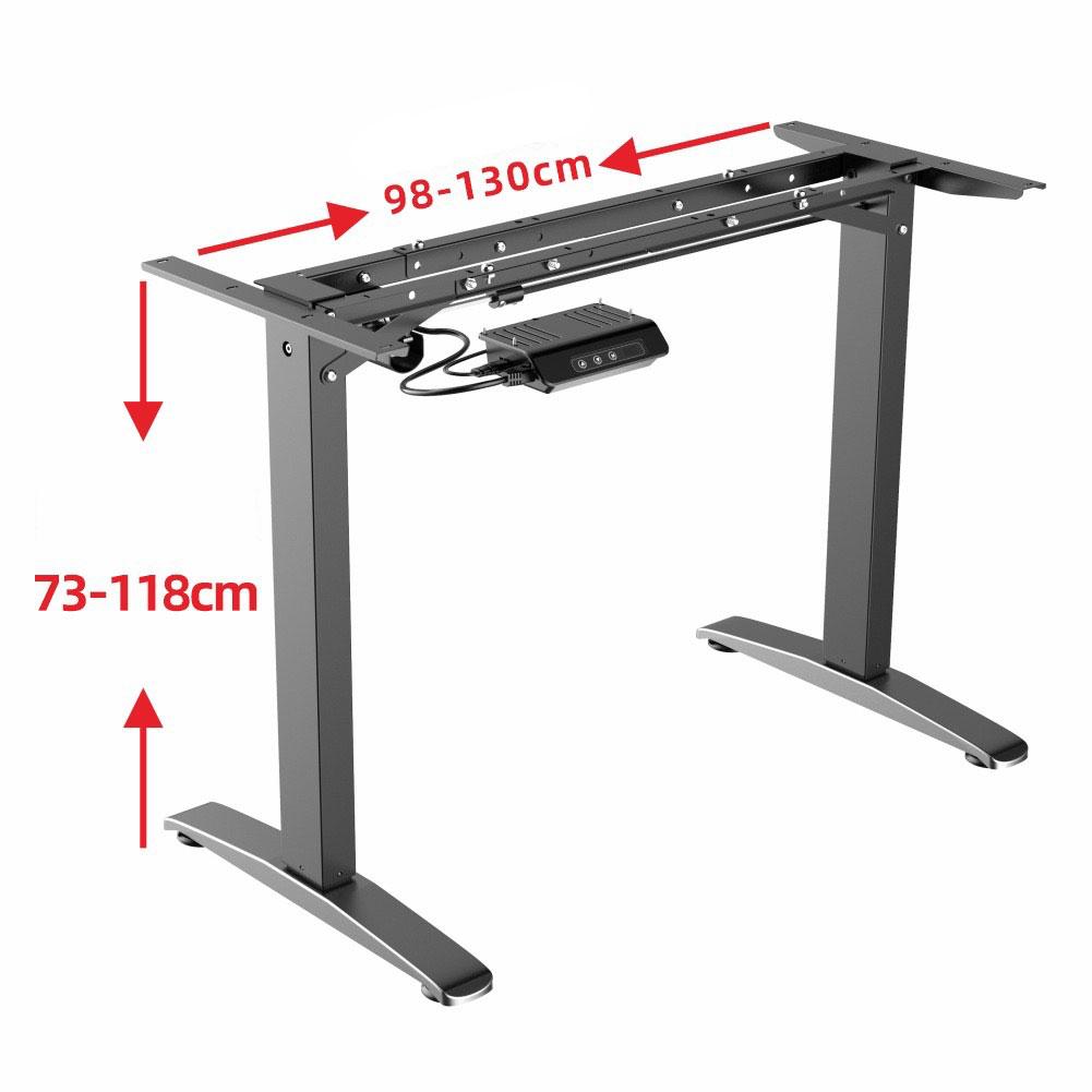 Gaming Standing Desk Home Office Lift Electric Height Adjustable Sit To Stand Motorized Standing Desk 1460 5