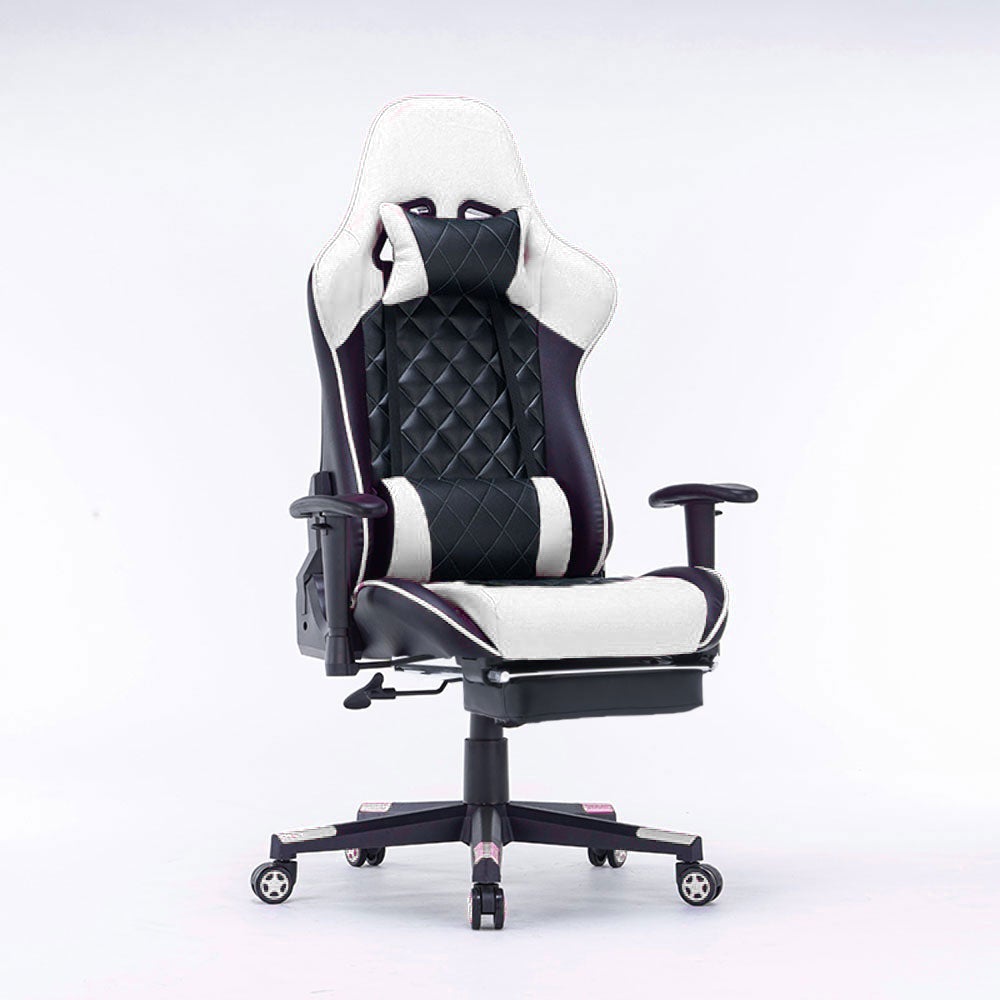 Gaming Chair Ergono Black REdmic Racing chair 165° Reclining Gaming Seat 3D Armrest Footrest 7