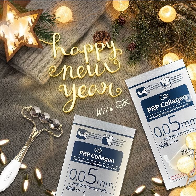 GIK PRP Collagen Essence Eye & Smile-Line/Neck Patch 5PCS Eye 3