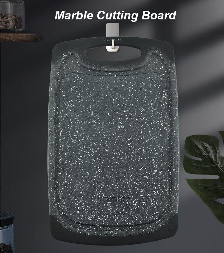 6 pieces Kitchen Knife Set Everich Chef Knives Stainless Steel Nonstick Scissor Cutting Board 5