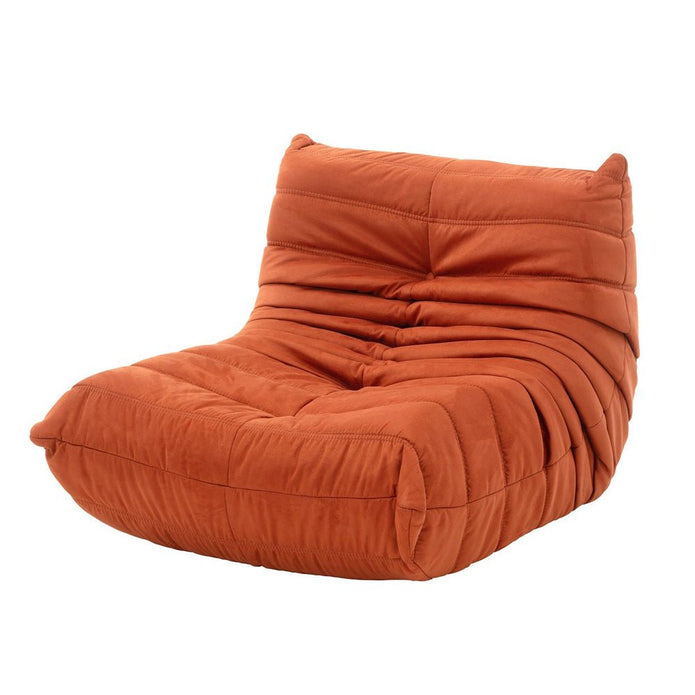 High Back Single Fireside Togo Sofa Chair Cozy Lounge Chair with Ottoman High Density Sponge Multiple Colors Comfortable and Durable (Green) 3