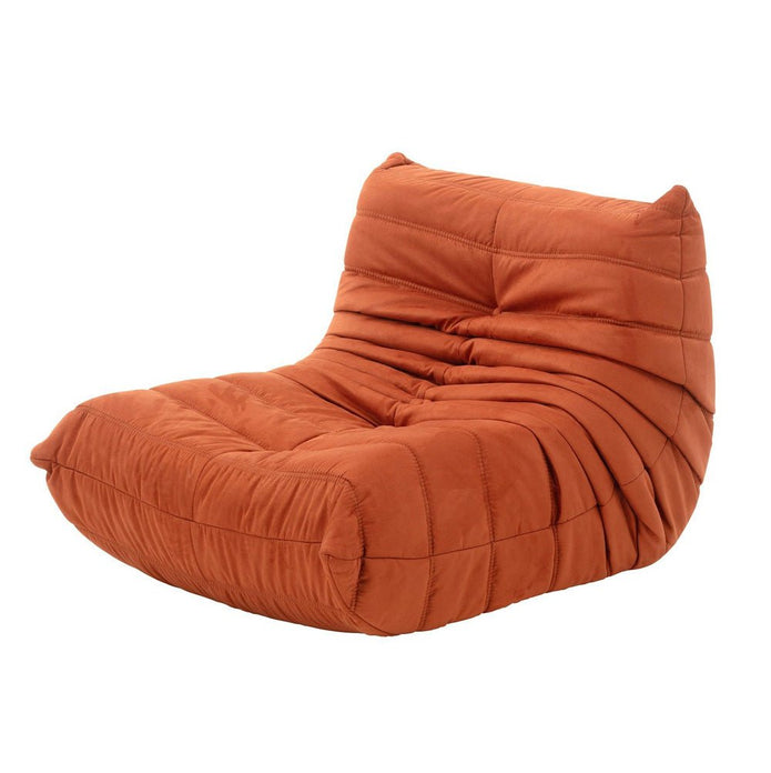 High Back Single Fireside Togo Sofa Chair Cozy Lounge Chair with Ottoman High Density Sponge Multiple Colors Comfortable and Durable (Green) 5