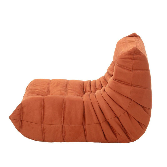 High Back Single Fireside Togo Sofa Chair Cozy Lounge Chair with Ottoman High Density Sponge Multiple Colors Comfortable and Durable (Green) 6