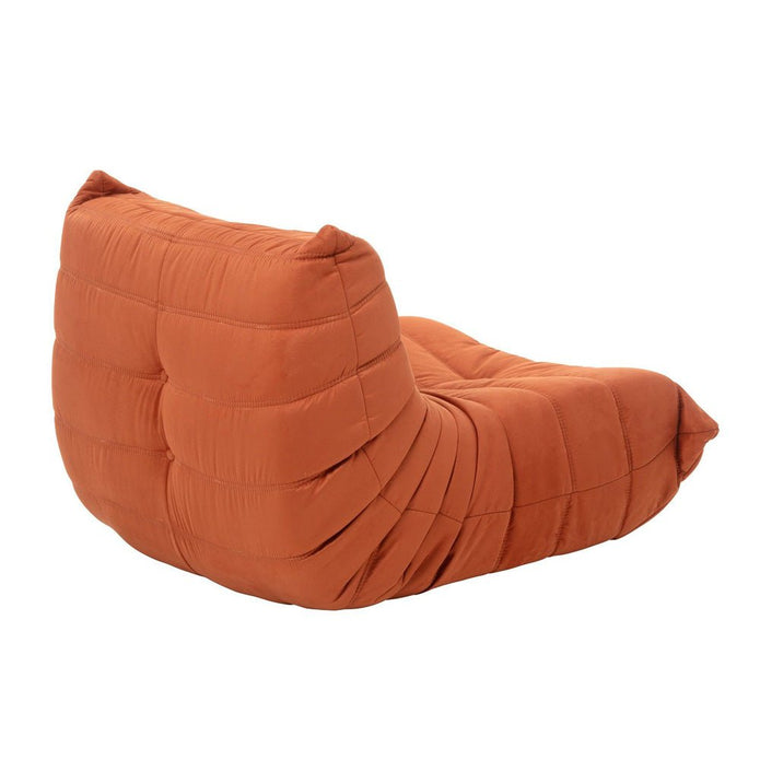 High Back Single Fireside Togo Sofa Chair Cozy Lounge Chair with Ottoman High Density Sponge Multiple Colors Comfortable and Durable (Green) 7