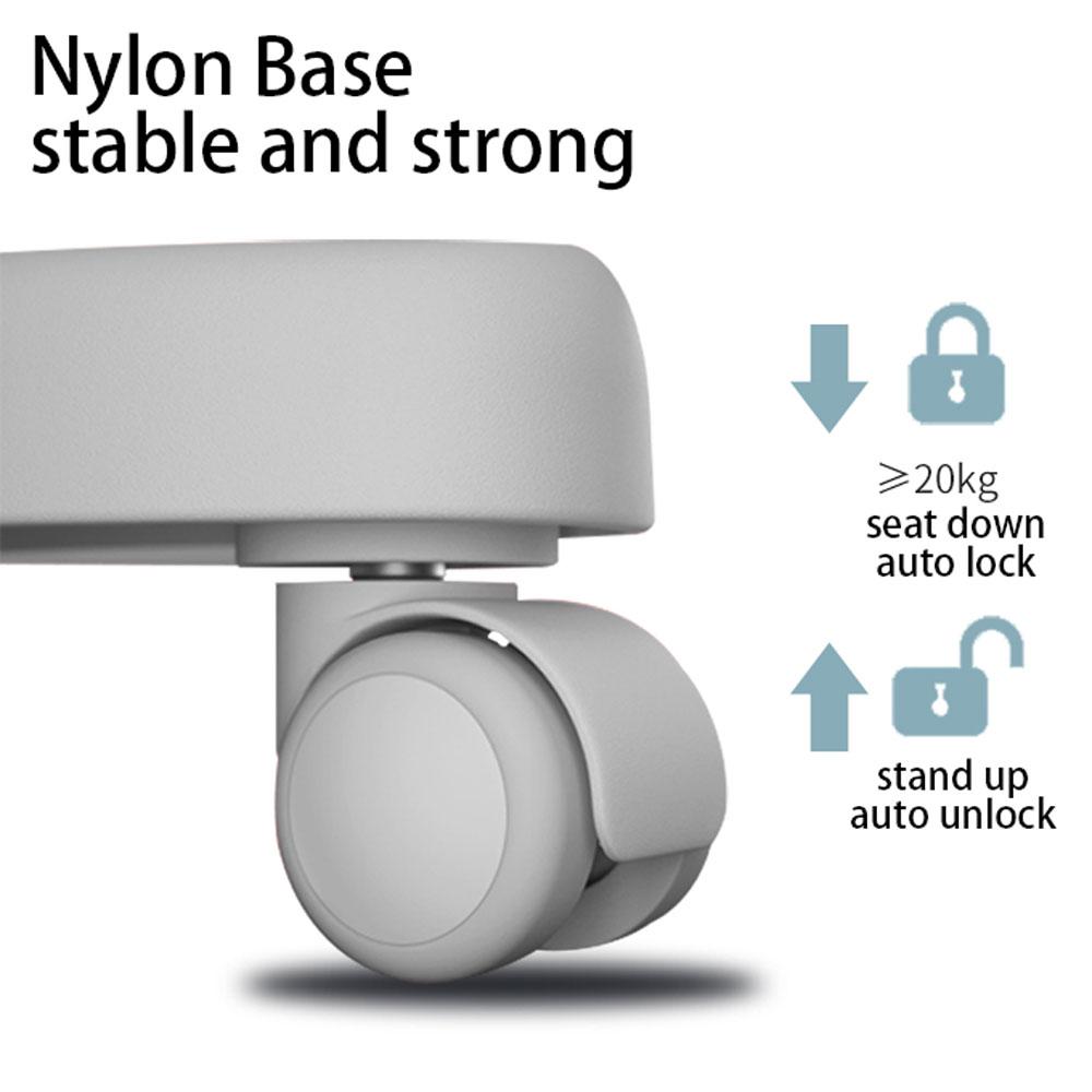 Solid Rubber Wood Height Adjustable Children Kids Ergonomic Study Chair Only AU 3