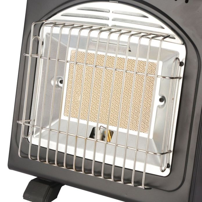 AMZ 1700W 2-in-1 Portable Outdoor Camping Butane Gas Heater Stove Steel Iron Aluminium Metal Manual Application for Travel 5