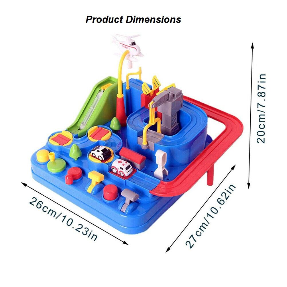 City Rescue Engineering Vehicles Playsets Car Adventure Toys Educational Toys (3 Cars) 6