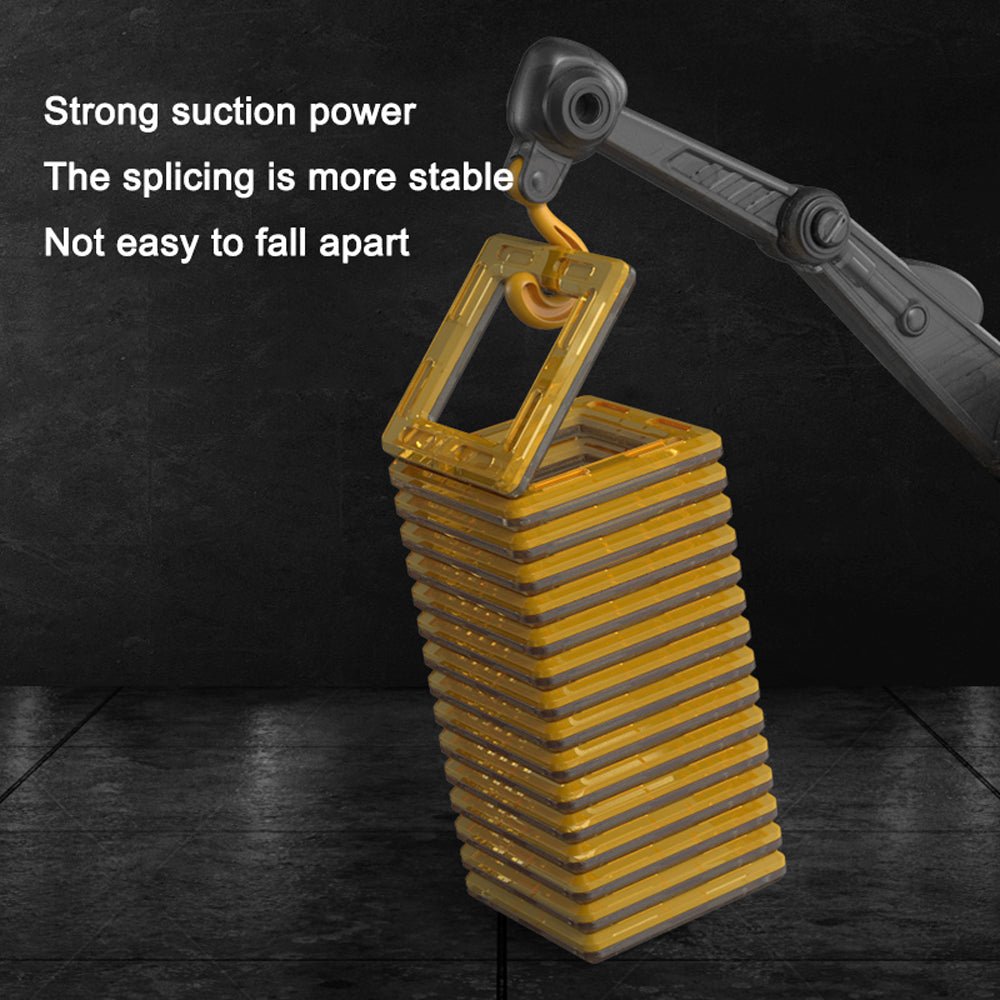 DanBaoLe Programming Magnetic Truck DIY Assembly Remote Control Eneineering Vehicle Christmas Gift 4