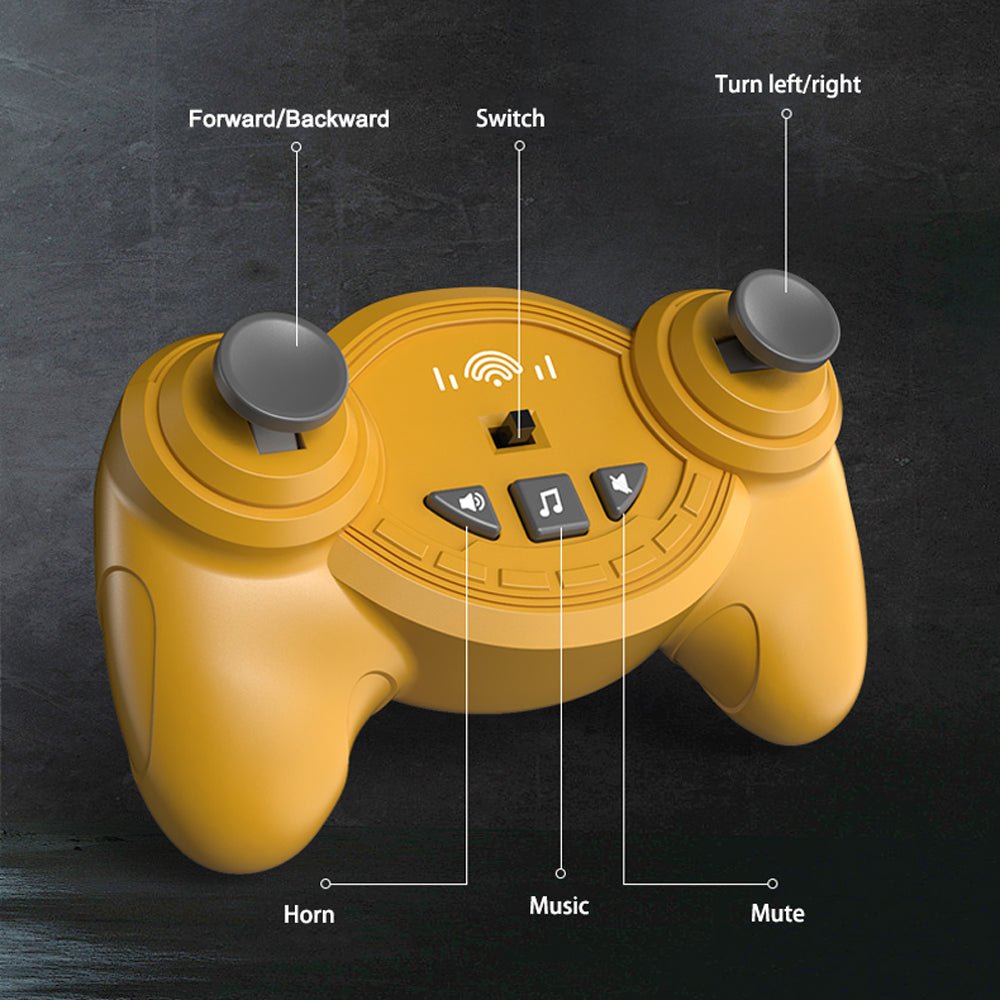 DanBaoLe Programming Magnetic Truck DIY Assembly Remote Control Eneineering Vehicle Christmas Gift 6