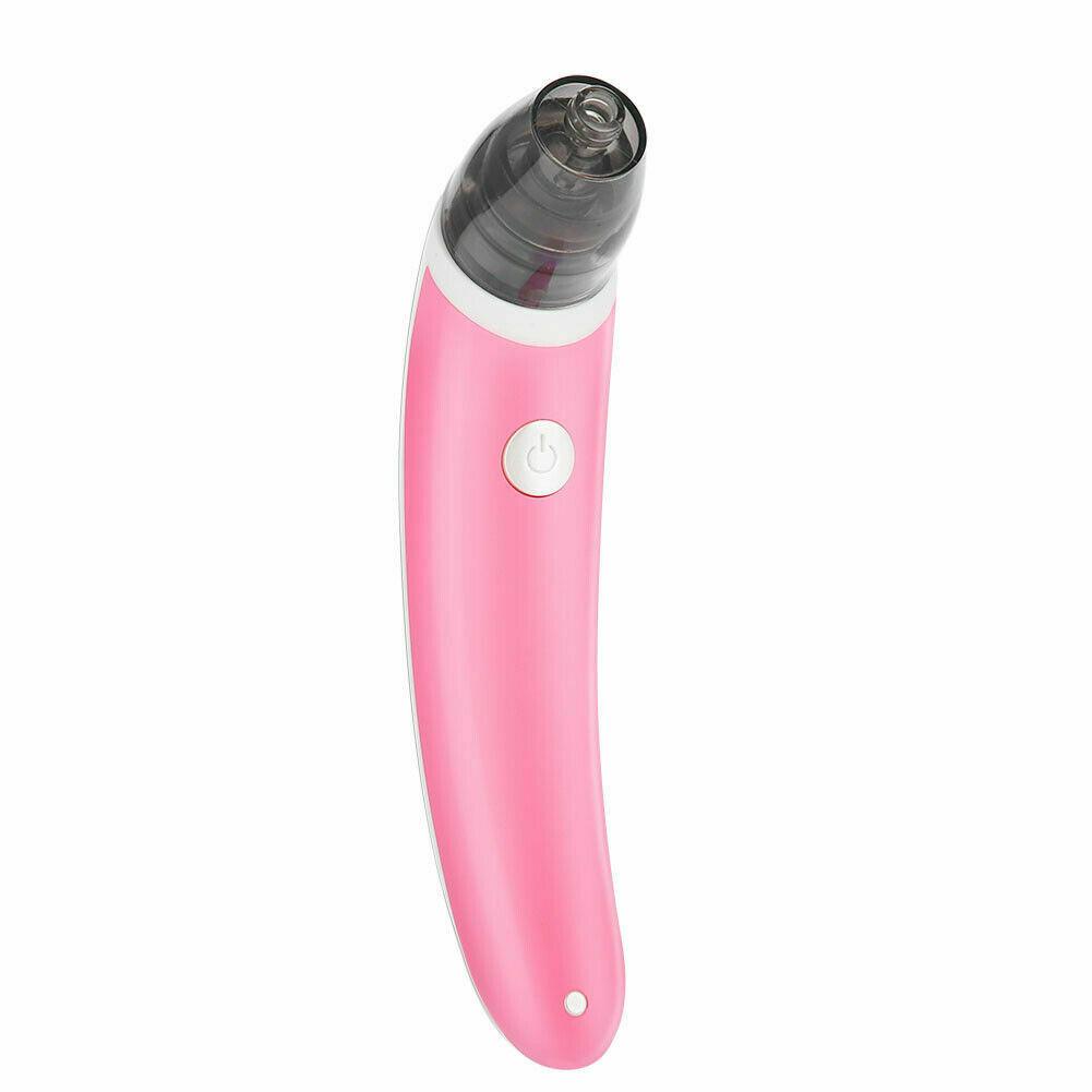 Baby Nasal Aspirator Electric Safe Hygienic Nose Cleaner Snot Sucker For baby (Red) 8