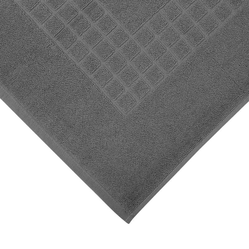 Microfiber Soft Non Slip Bath Mat Check Design (Anthrazit) 3