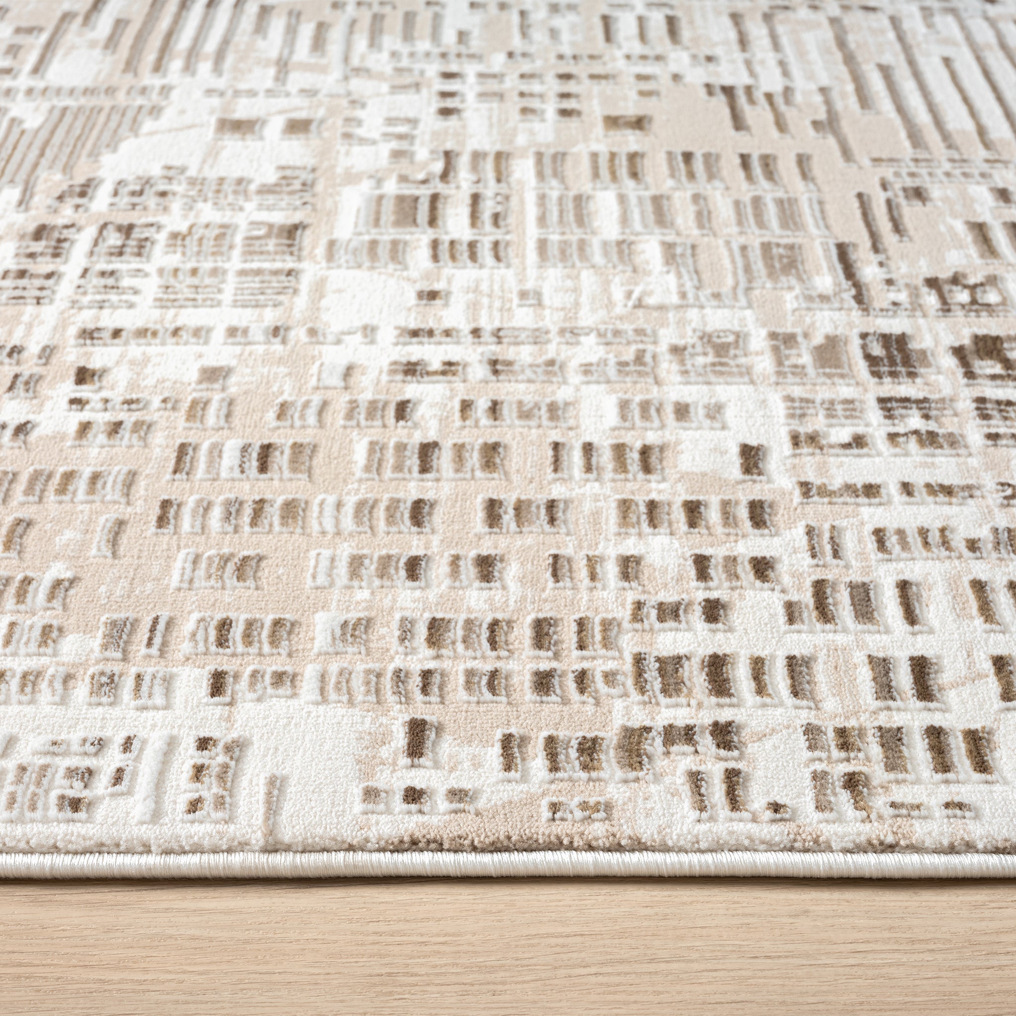 Grande Jacquard Rug - Taupe - 120x170 3