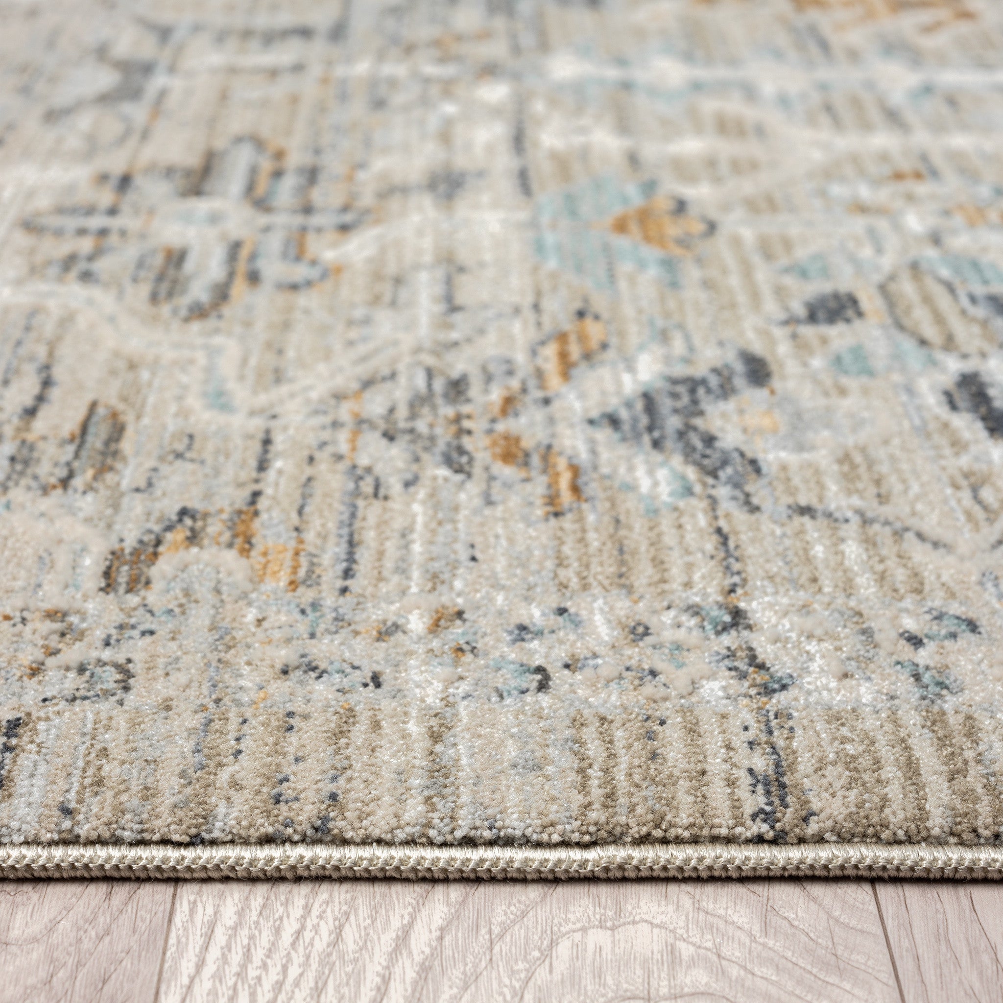 Aubre Contemporary Area Rug - Taupe - 120x180 10