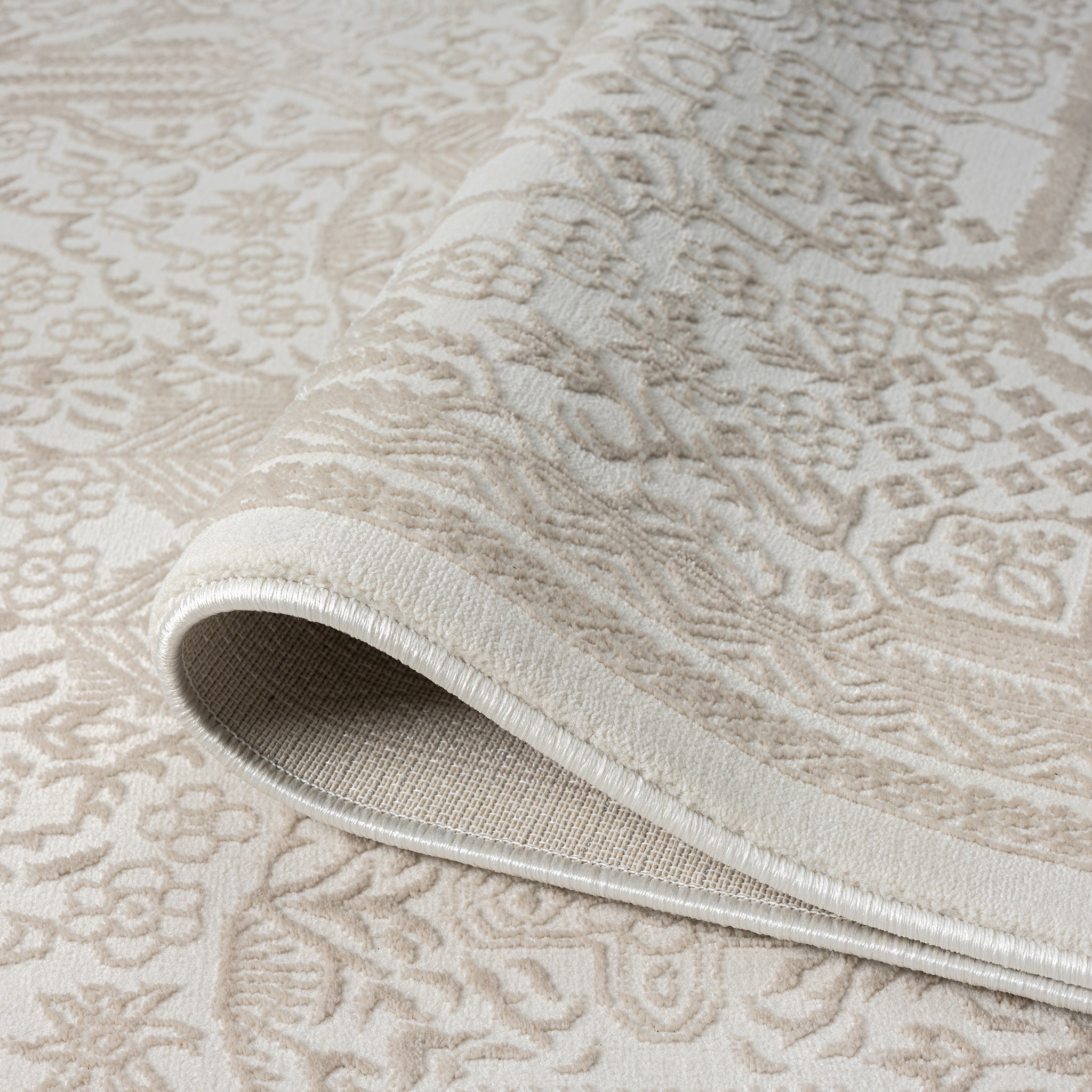 Grande Jacquard Rug - Sand - 160x230 3