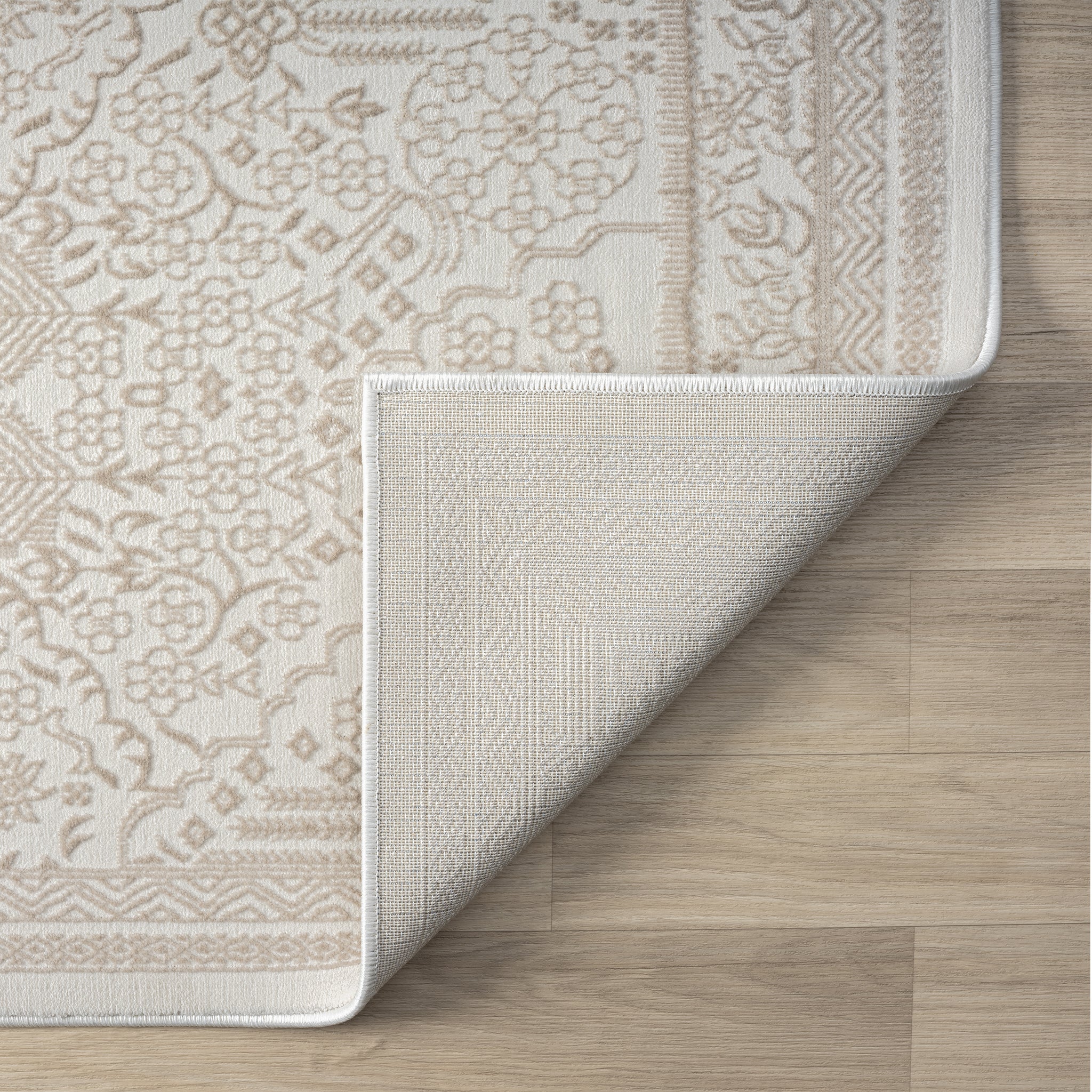 Grande Jacquard Rug - Sand - 160x230 4