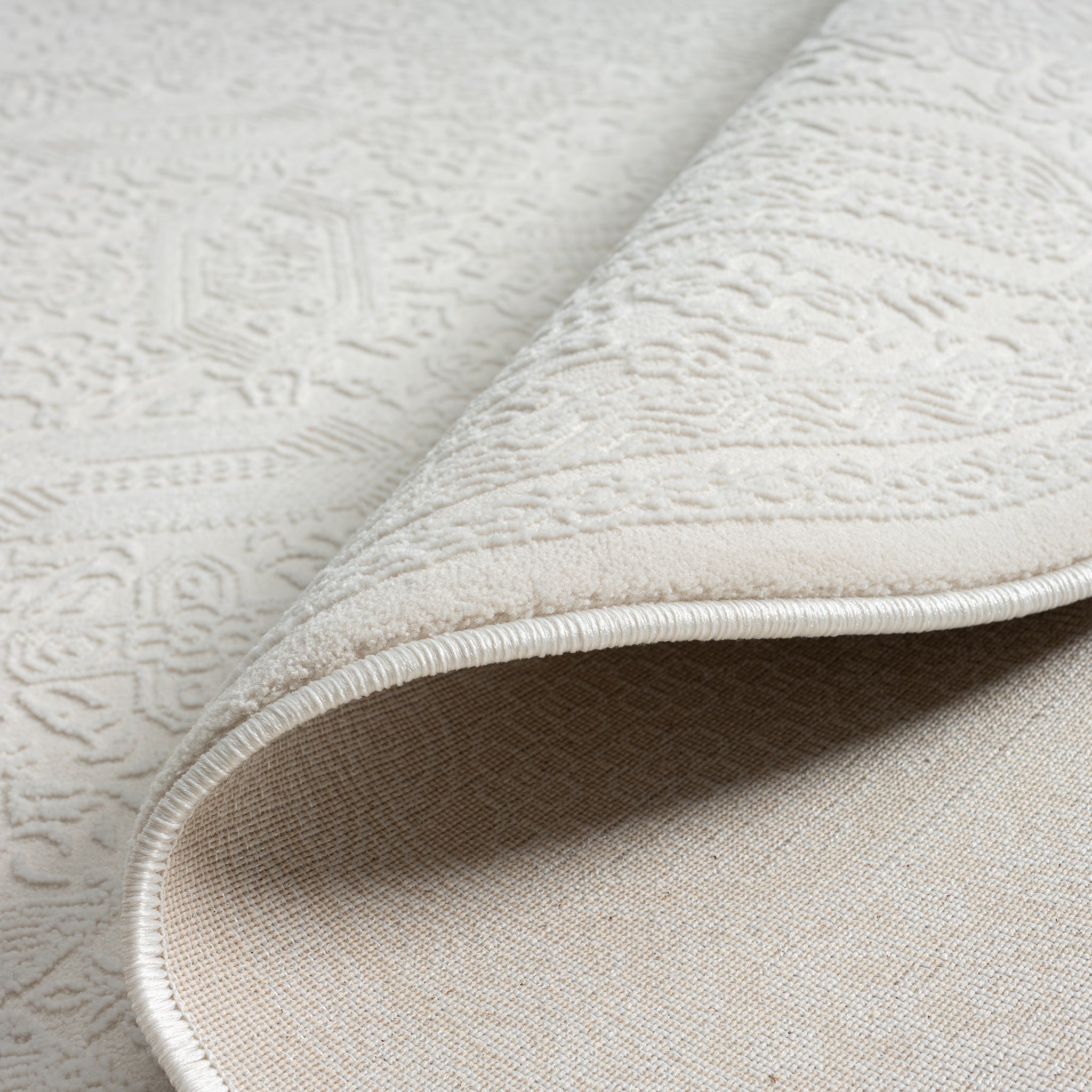 Grande Jacquard Rug - Ivory - 200x290 5