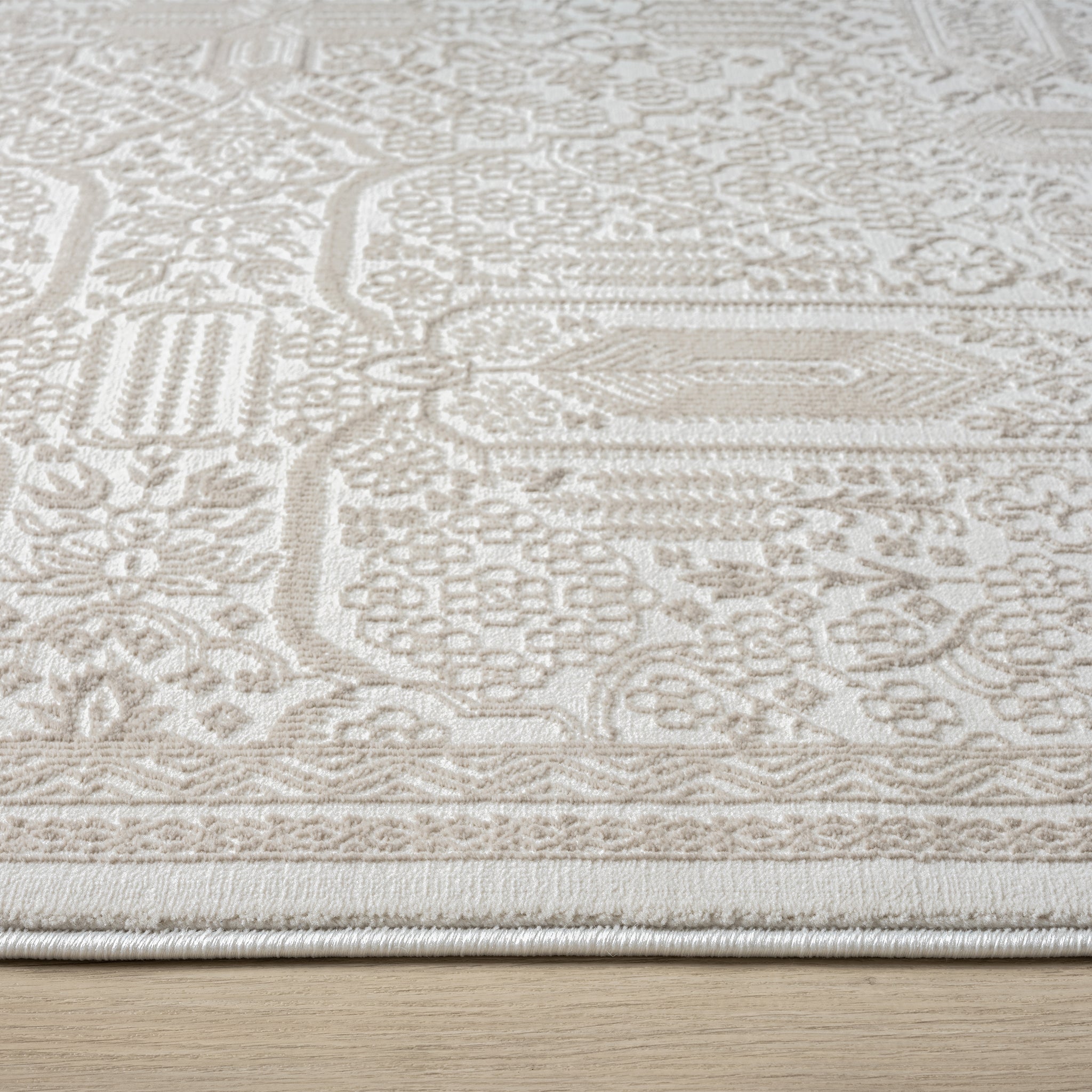 Grande Jacquard Rug - Sand - 200x290 7