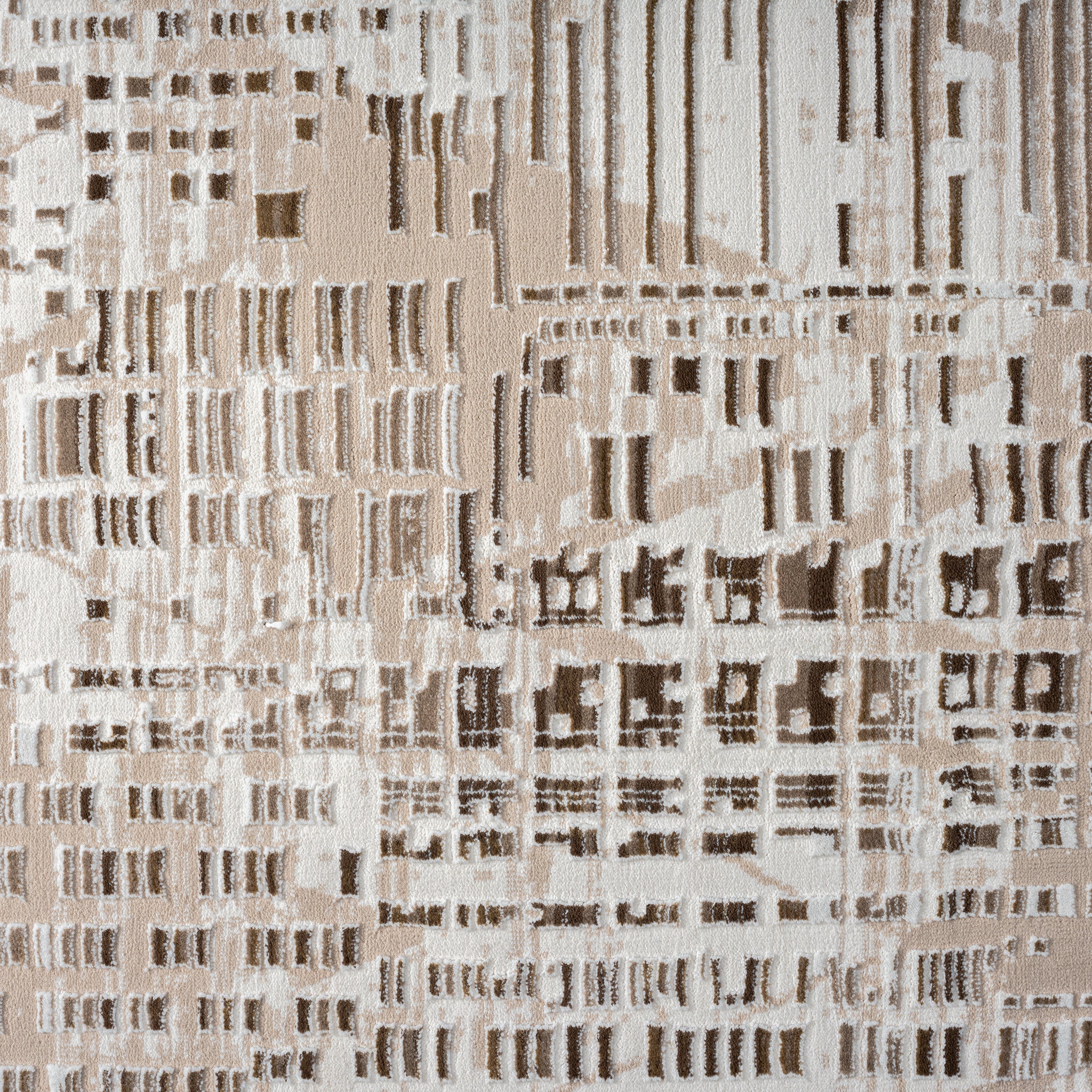 Grande Jacquard Rug - Taupe - 200x290 5