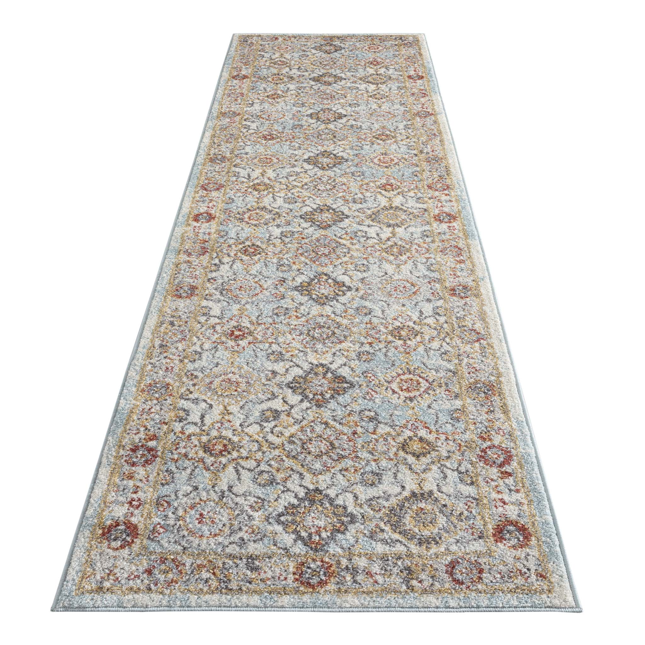 Asher Country Rug - Blue - 240x330 3
