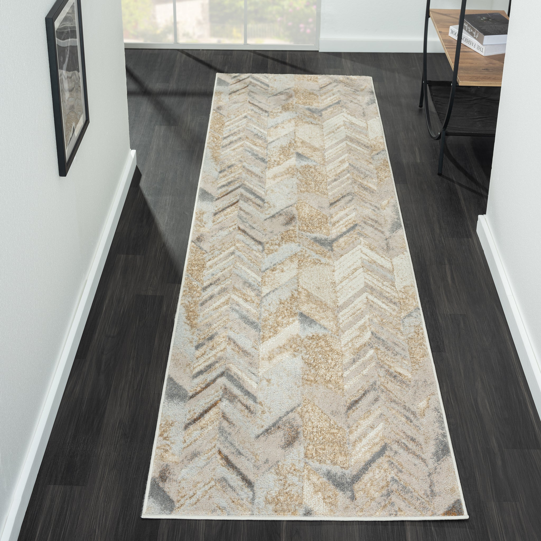 Avani Marble Rug - Stone - 80x150 7