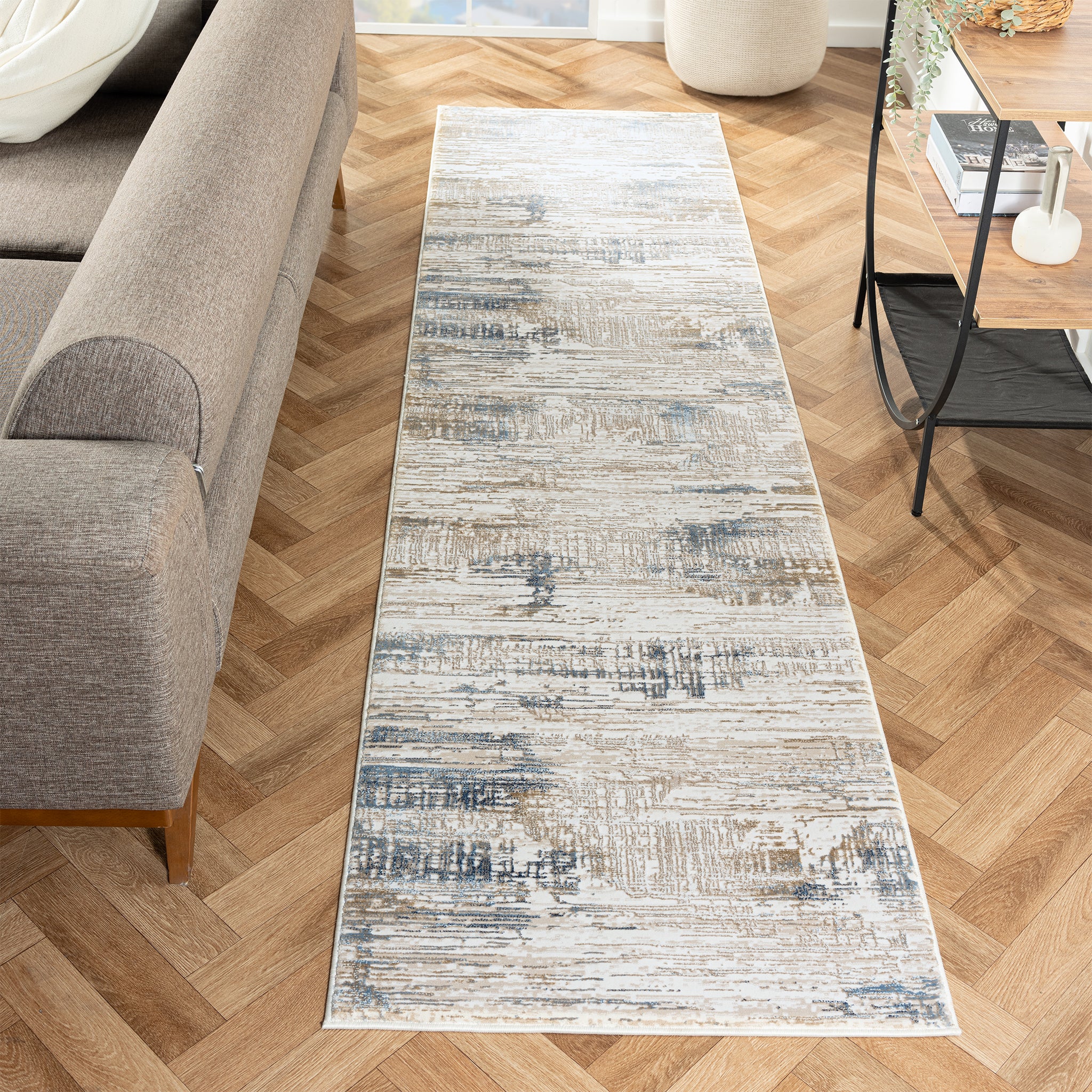 Grande Jacquard Rug - Stone - 80x150 8