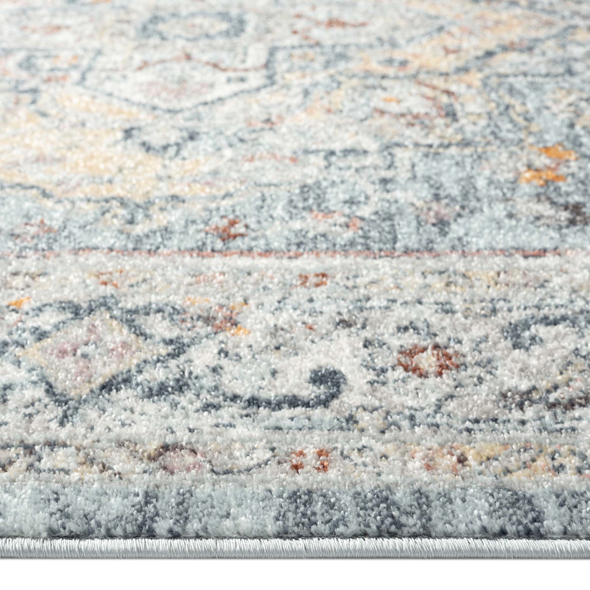 Ornate Persian Vintage Rug - Blue - 80x300 3