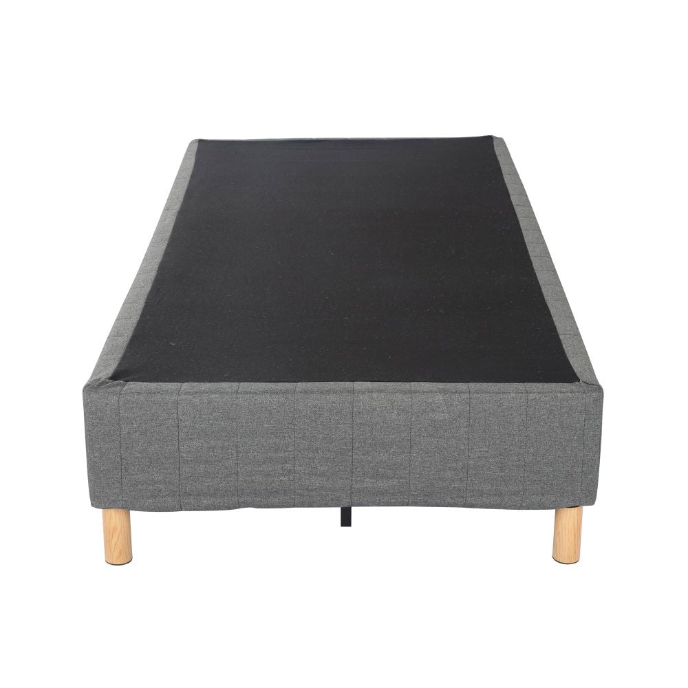 Metal Bedframe Mattress Foundation (Dark Grey) – Double 6