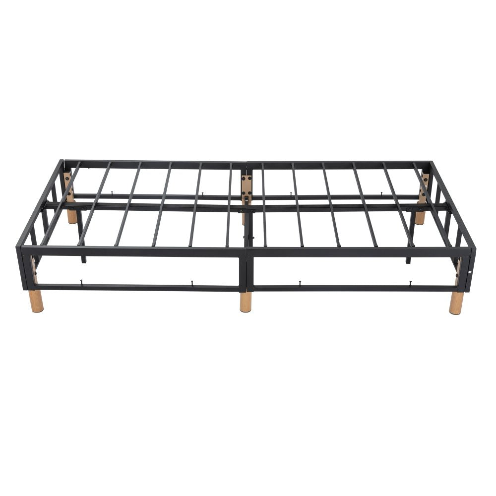 Metal Bedframe Mattress Foundation (Dark Grey) – King 9
