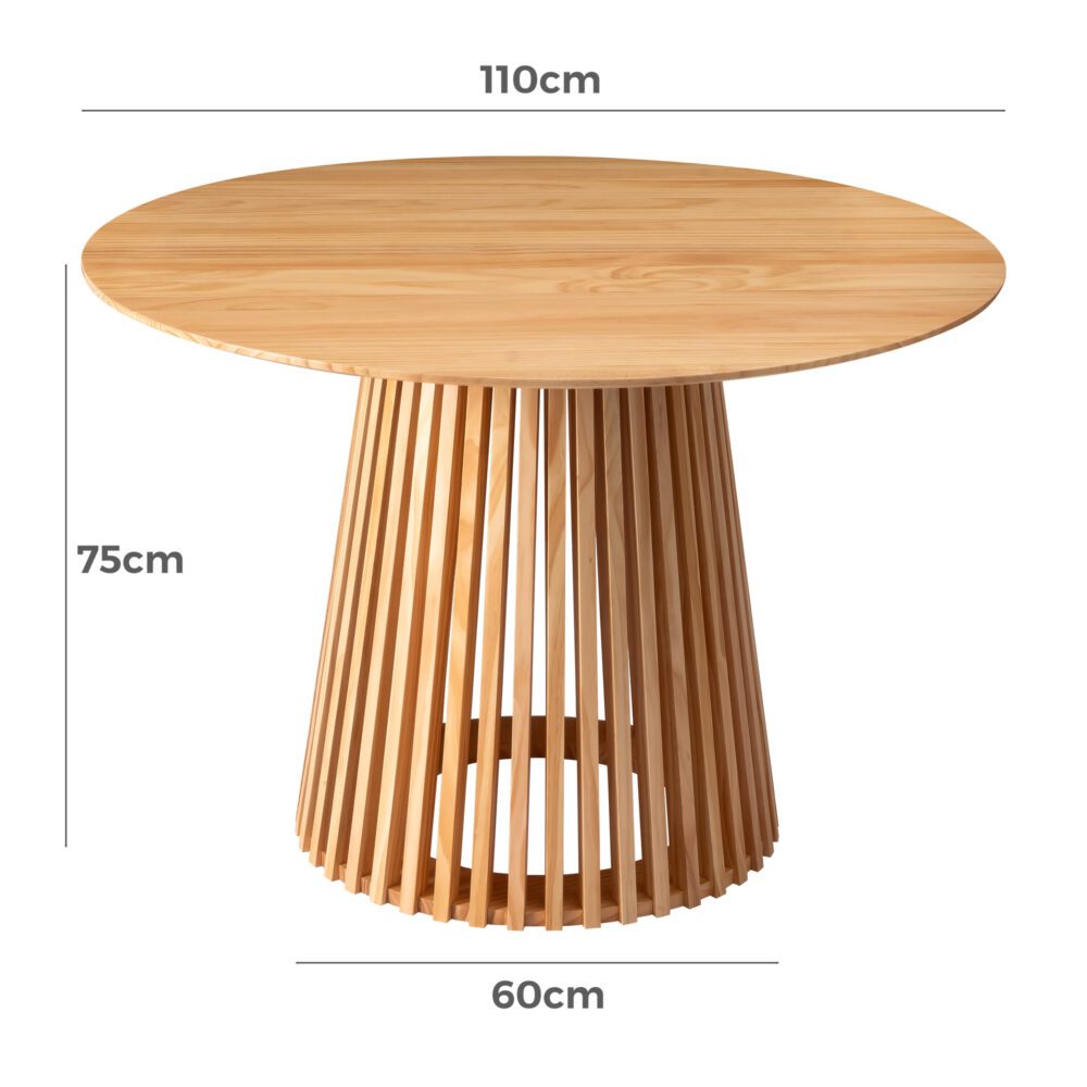 Palmer Natural Dining Table 10