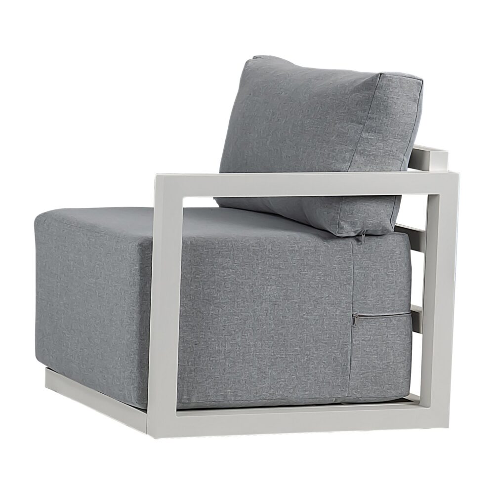 Alfresco Serenity Outdoor Lounge Set – Charcoal Grey 9