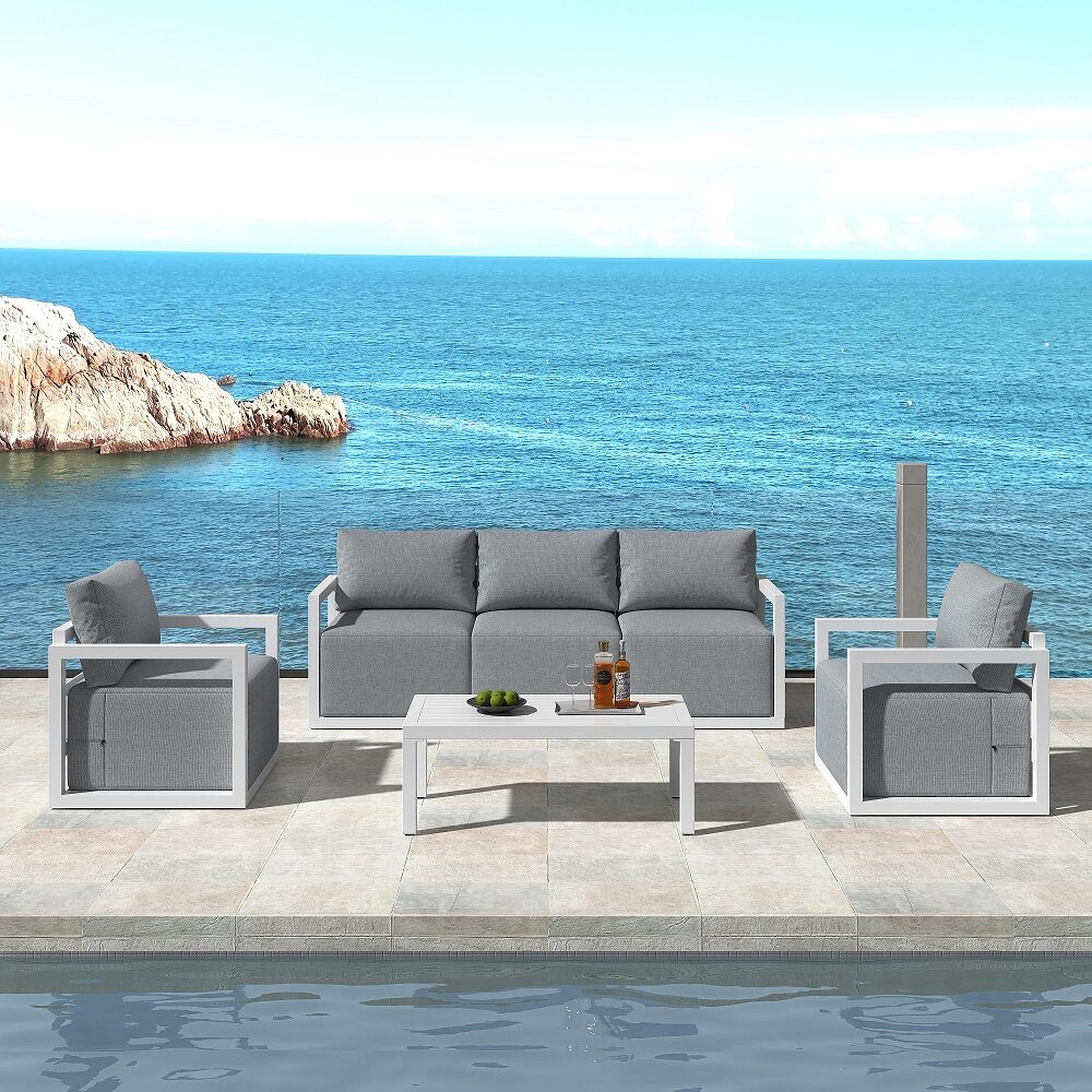 Alfresco 5-Seater Deep-Seated Patio Set – Charcoal Grey 3