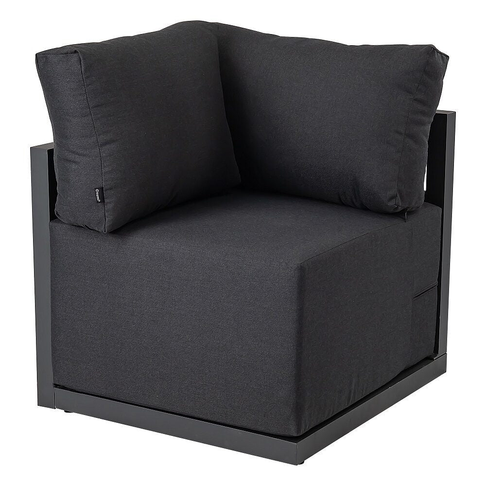 Alfresco Contemporary All-Weather Lounge Set – White 14