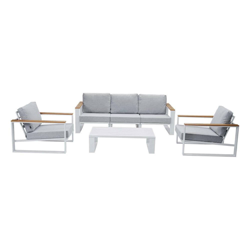 5 Seater Grandeur Lounge Suite – White 14