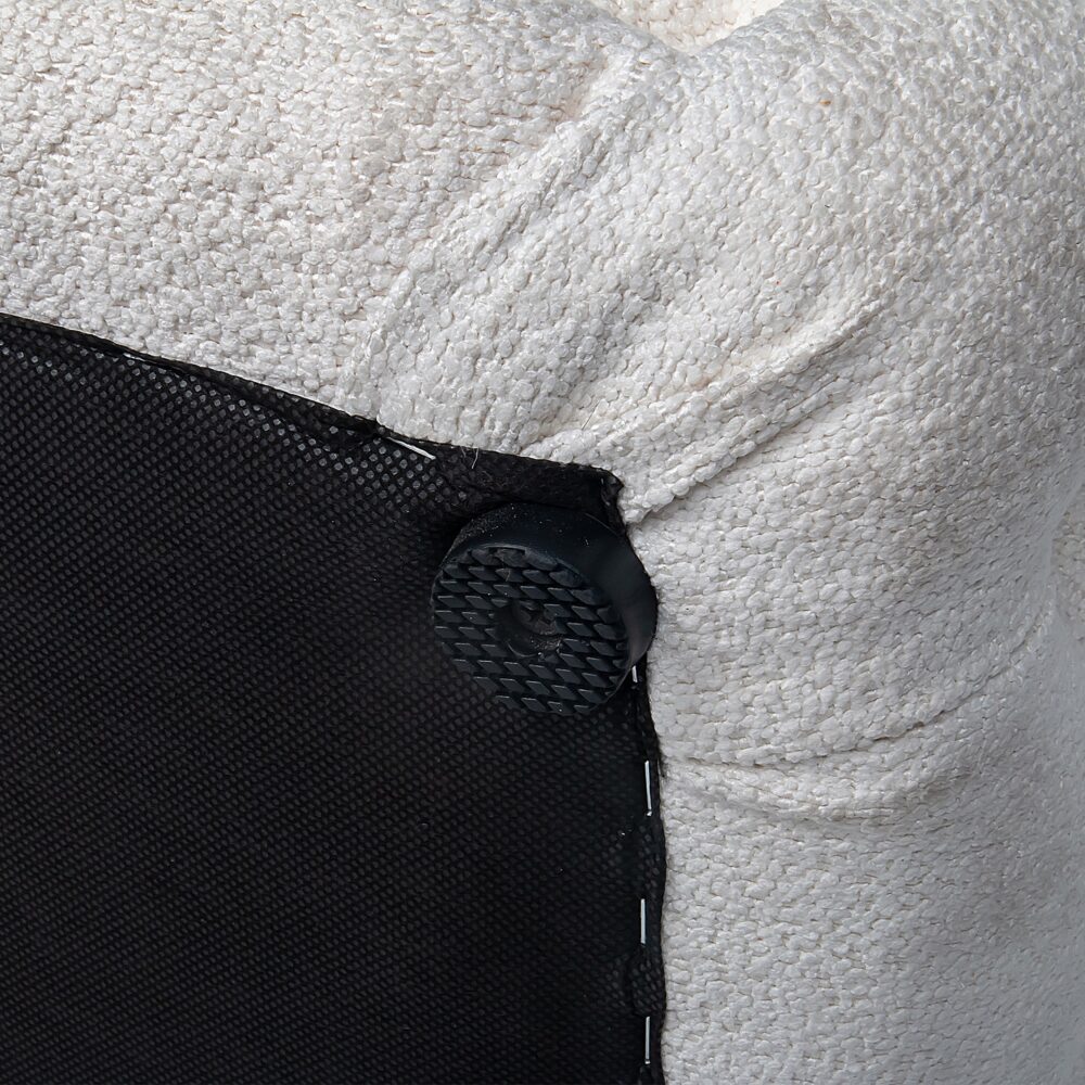 Elsa Tufted Ottoman Beach Boucle White-Rectangular 7