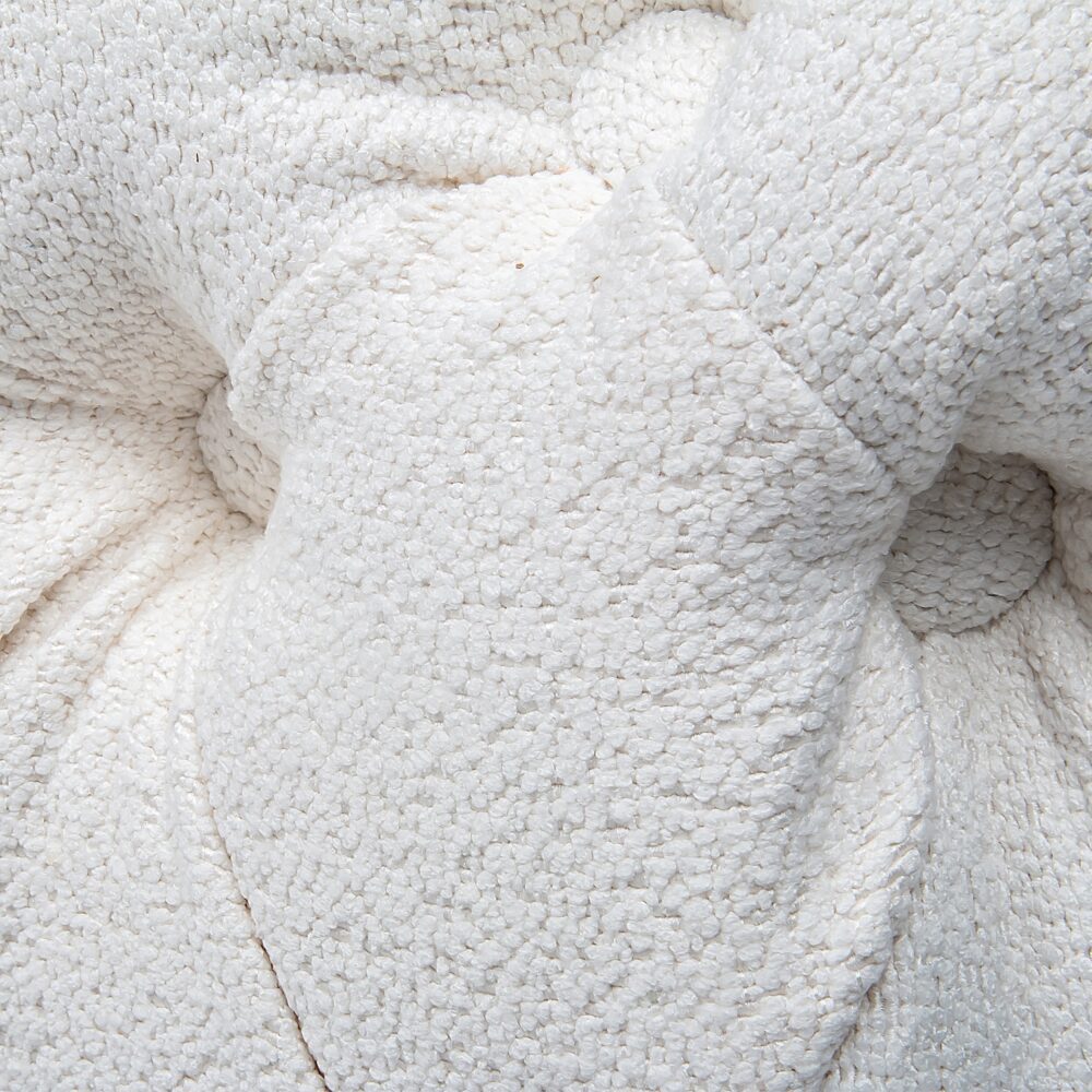 Elsa Tufted Ottoman Beach Boucle White-Rectangular 8