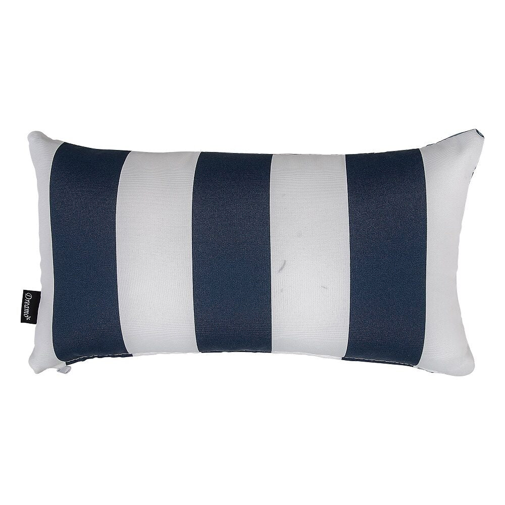 Bicolour Outdoor Lumbar Cushion Pillows 3