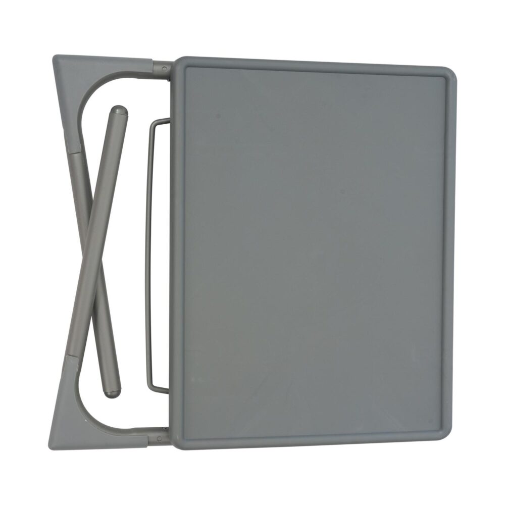 Anywhere Laptop Pro Desk in Silver Grey 7