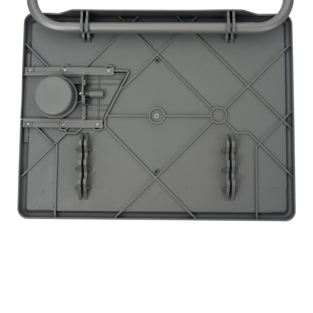 Anywhere Laptop Pro Desk in Silver Grey 9