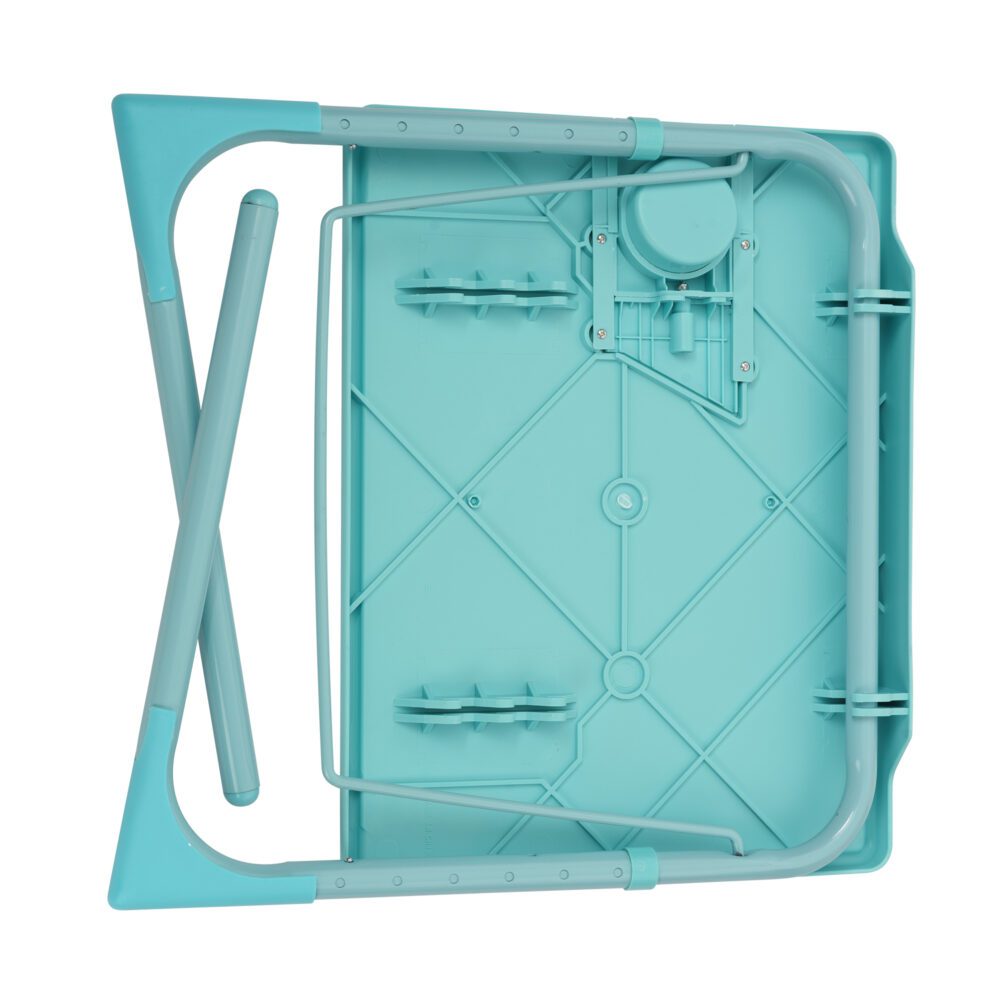 Anywhere Laptop Pro Desk in Turquoise 10